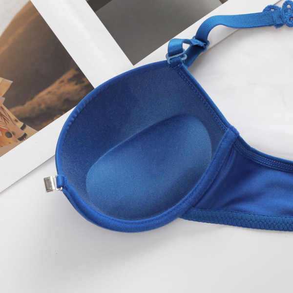 Front Open Padded Wired Bra Set - A2128 - Image 5